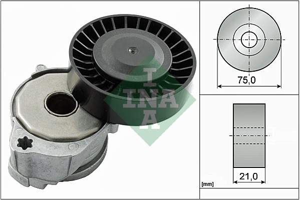 Belt Tensioner, V-ribbed belt (Rear axle)  Art. 534060410