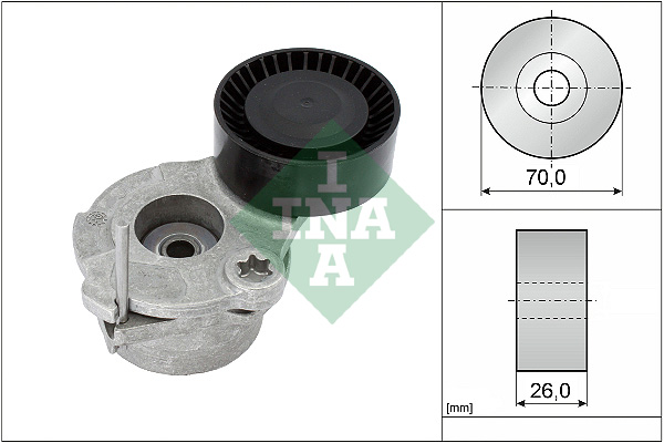 Belt Tensioner, V-ribbed belt  Art. 534063010