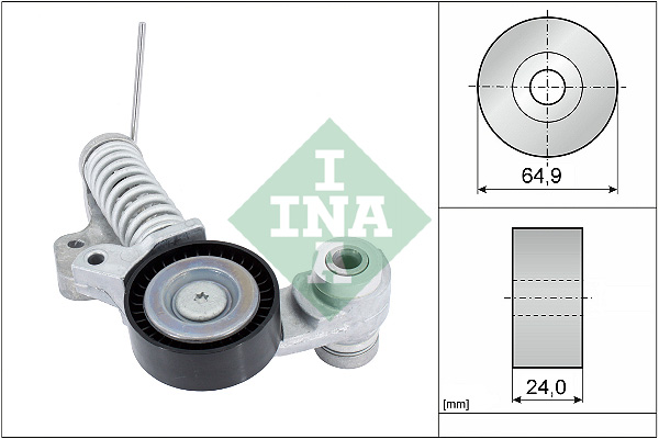 Belt Tensioner, V-ribbed belt  Art. 534070210