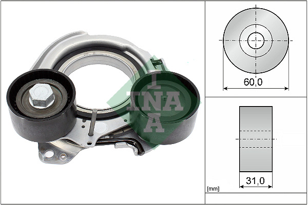 Belt Tensioner, V-ribbed belt  Art. 534093410