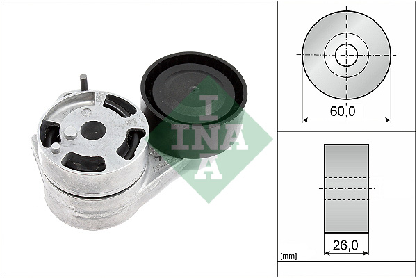 Belt Tensioner, V-ribbed belt  Art. 534093810