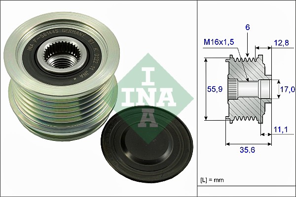 Alternator Freewheel Clutch  Art. 535004110