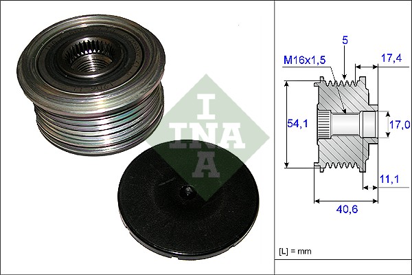 Alternator Freewheel Clutch  Art. 535008910