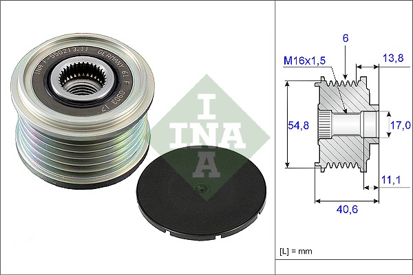 Alternator Freewheel Clutch  Art. 535010210