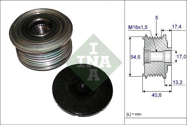 Alternator Freewheel Clutch  Art. 535010910