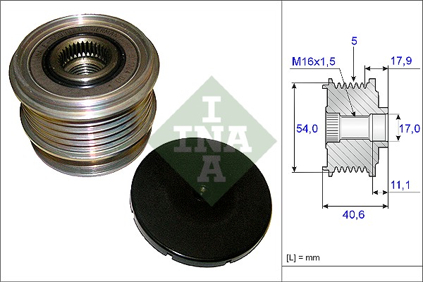 Alternator Freewheel Clutch  Art. 535012110