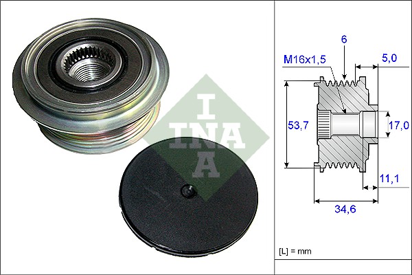 Alternator Freewheel Clutch  Art. 535012510