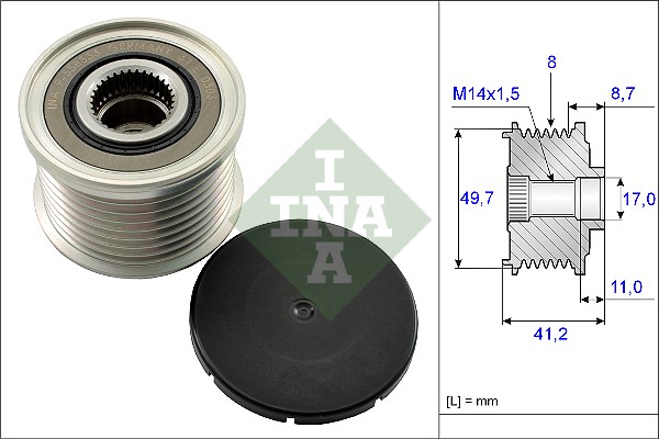 Alternator Freewheel Clutch  Art. 535014110