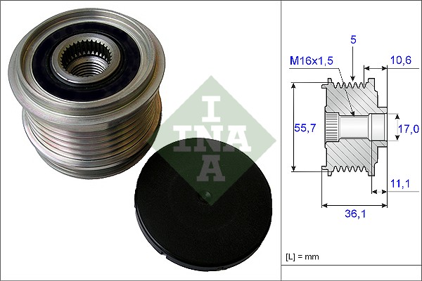 Alternator Freewheel Clutch  Art. 535016110