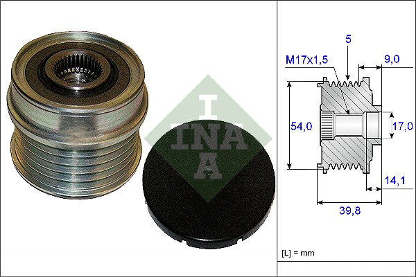 Alternator Freewheel Clutch  Art. 535017110