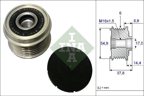 Alternator Freewheel Clutch  Art. 535021710