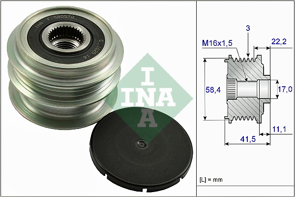 Alternator Freewheel Clutch  Art. 535026910