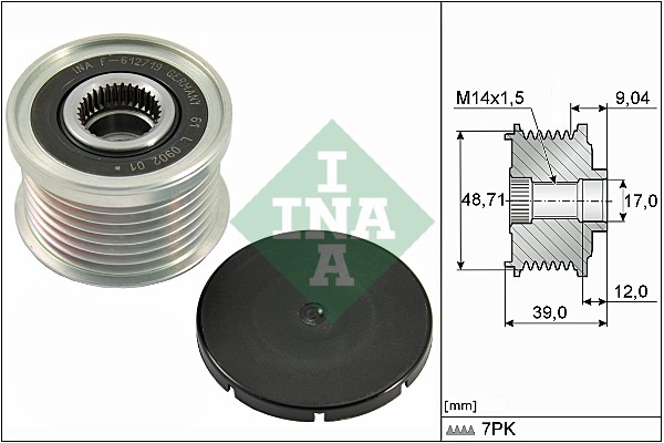 Alternator Freewheel Clutch  Art. 535027510