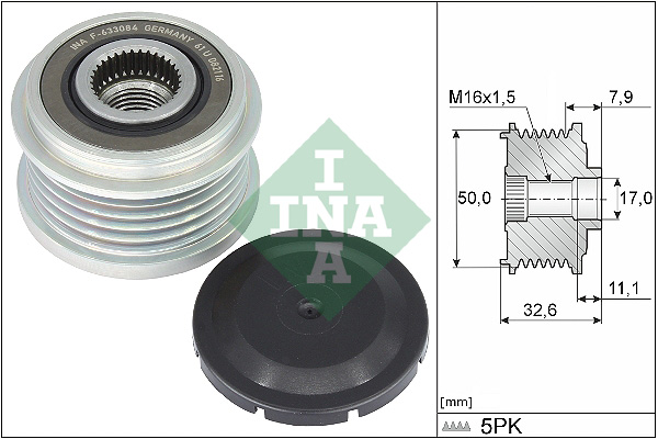 Alternator Freewheel Clutch  Art. 535035910