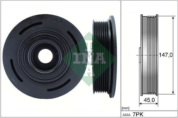 Belt Pulley, crankshaft (Engine side)  Art. 544009810