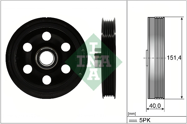 Belt Pulley, crankshaft  Art. 544016510