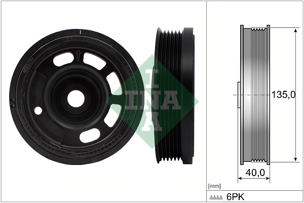 Belt Pulley, crankshaft  Art. 544017210