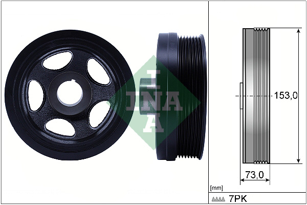 Belt Pulley, crankshaft  Art. 544018310