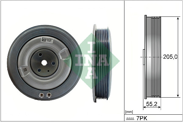 Belt Pulley, crankshaft  Art. 544050610