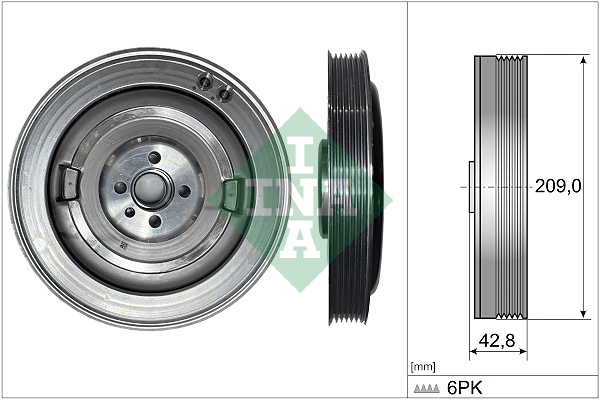 Belt Pulley, crankshaft  Art. 544051410