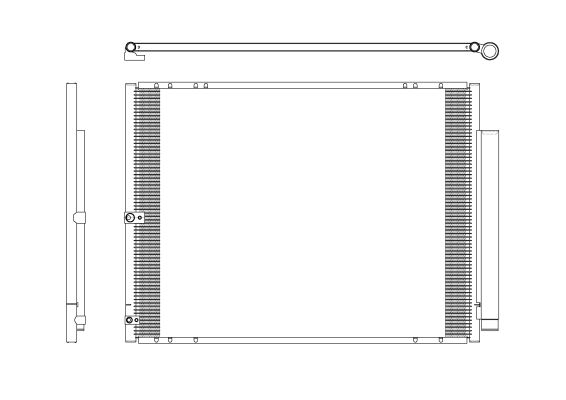 Condenser, air conditioning  Art. 350276