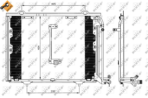 Condenser, air conditioning  Art. 35214