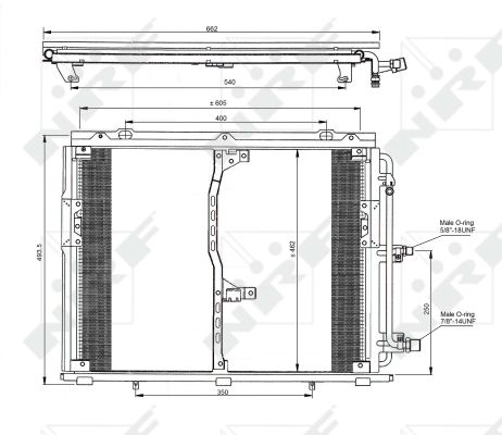 Condenser, air conditioning  Art. 35229