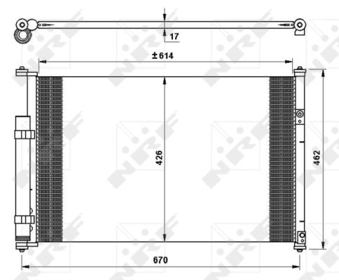 Condenser, air conditioning  Art. 35769