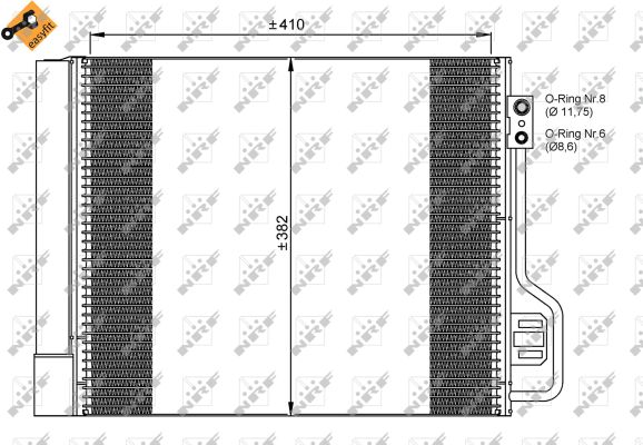 Condenser, air conditioning  Art. 35937