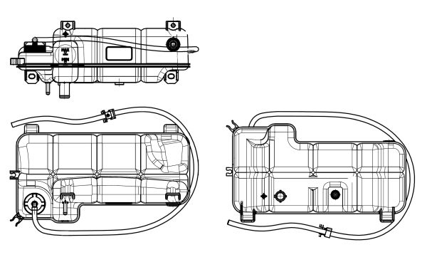 Expansion Tank, coolant  Art. 454046