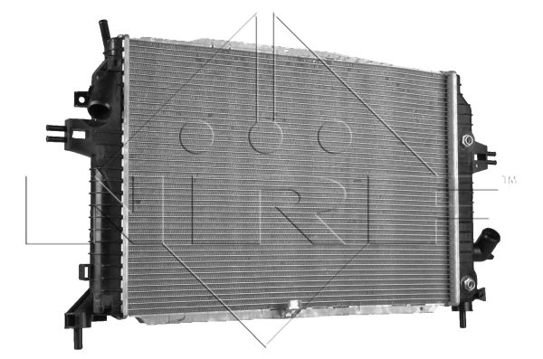 Radiator, engine cooling  Art. 53082