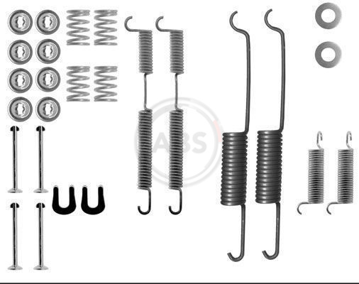 Accessory Kit, brake shoes (Rear axle)  Art. 0518Q