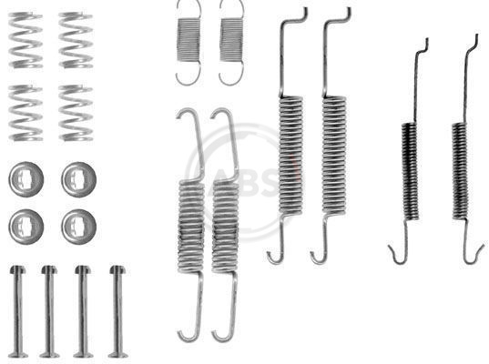 Accessory Kit, brake shoes (Rear axle)  Art. 0680Q