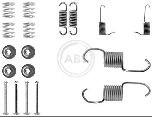 Accessory Kit, brake shoes (Rear axle)  Art. 0696Q