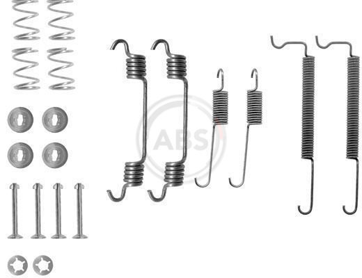 Accessory Kit, brake shoes (Rear axle)  Art. 0709Q