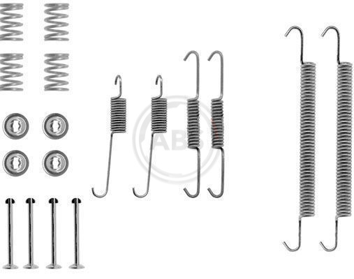 Accessory Kit, brake shoes (Rear axle)  Art. 0757Q