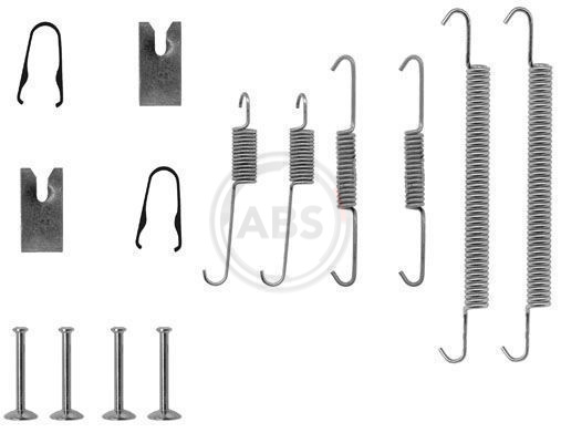 Accessory Kit, brake shoes (Rear axle)  Art. 0771Q