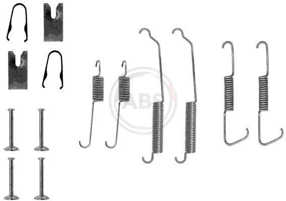 Accessory Kit, brake shoes (Rear axle)  Art. 0773Q