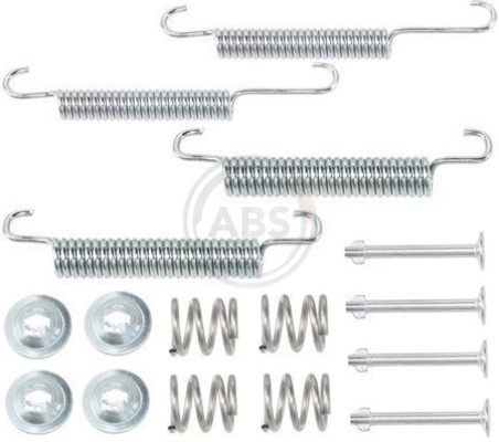 Accessory Kit, parking brake shoes (Rear axle)  Art. 0893Q