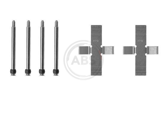 Accessory Kit, disc brake pad (Rear axle)  Art. 1040Q