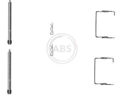 Accessory Kit, disc brake pad (Rear axle)  Art. 1267Q