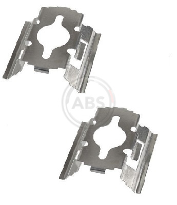 Accessory Kit, disc brake pad (Rear axle)  Art. 1600Q