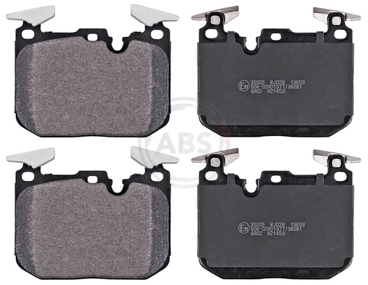 Brake Pad Set, disc brake (Front axle)  Art. 35005