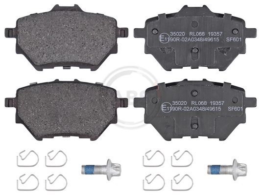 Brake Pad Set, disc brake (Rear axle)  Art. 35020