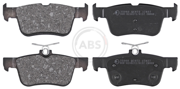 Brake Pad Set, disc brake (In front)  Art. 35060