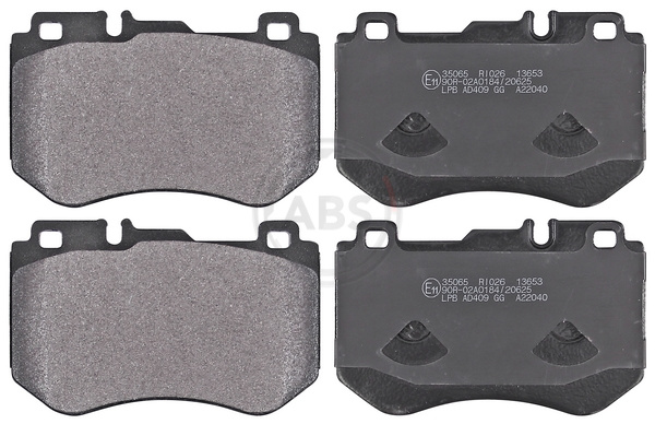 Brake Pad Set, disc brake (Double cloth)  Art. 35065