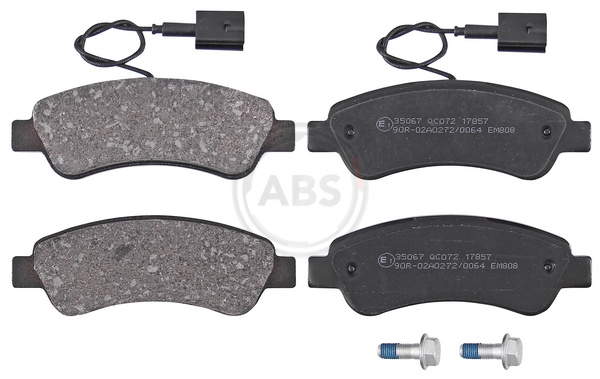 Brake Pad Set, disc brake (In front)  Art. 35067