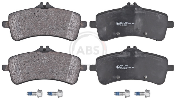 Brake Pad Set, disc brake (Front axle)  Art. 35076