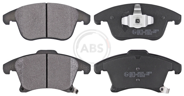 Brake Pad Set, disc brake (Front axle)  Art. 35078