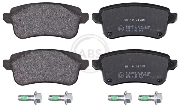 Brake Pad Set, disc brake (Rear axle)  Art. 35118